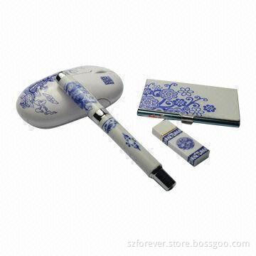 China Ceramic USB Flash Memories, Customized Logos Welcomed, Supports Microsoft's Windows OS